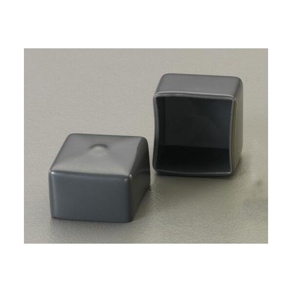 角型保護キャップ 19×15mm グレー EA983FN-19G