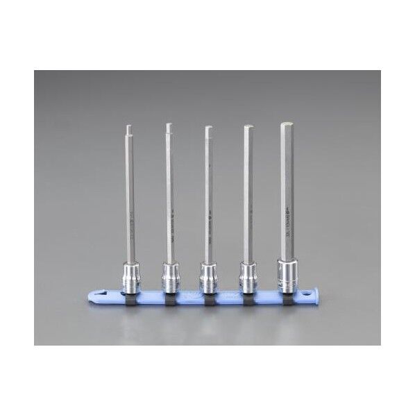 ロングへックスビットソケットセット 3/8Sq EA618WH