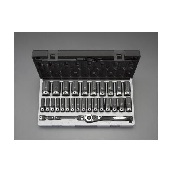 ソケットレンチセット(インパクト兼用) 1/2Sq EA619AH 1