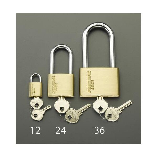 シリンダー南京錠(吊長) 20×40mm EA983SG-22 1