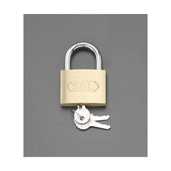 シリンダー錠(ステンレス製/同一キー) 25mm EA983TC-151