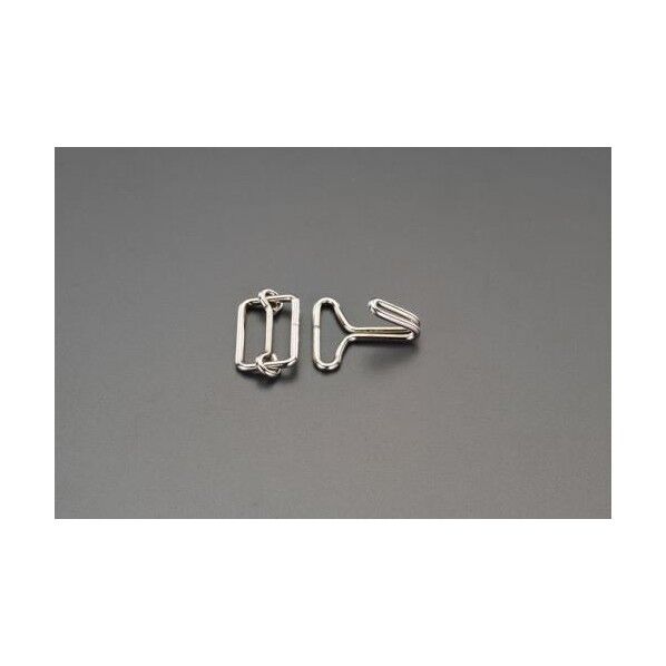 平ゴムロープ用金具セット EA628WL-1B 1個