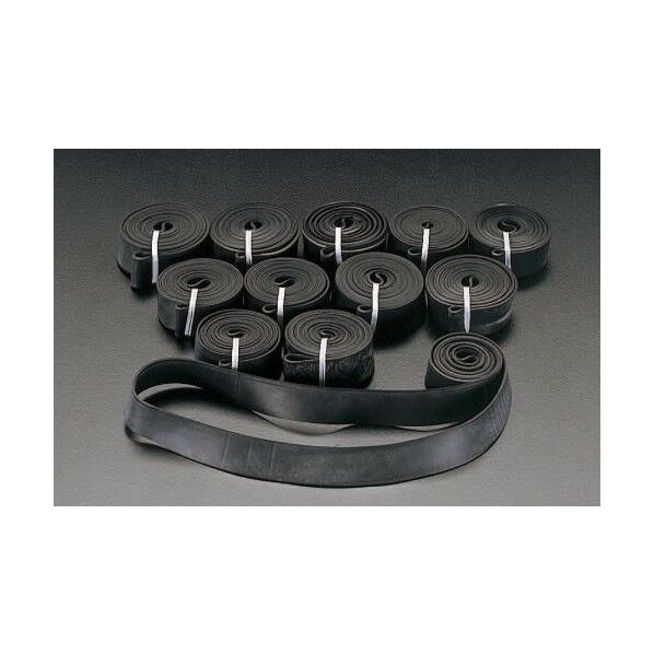 22x450mm平ゴムロープ[12本] EA628WL-9 1個