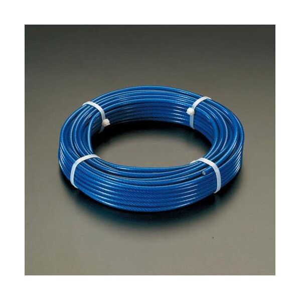 6.0/8.0x20M[PVCコート]ワイヤーロープ