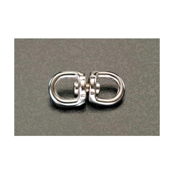 40mmミニスイベル(ニッケルメッキ) EA638-40 1