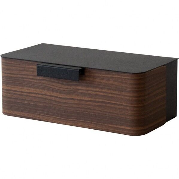 ペーパータオルホルダー 『TEER(ティール)』木目柄 ブラウン