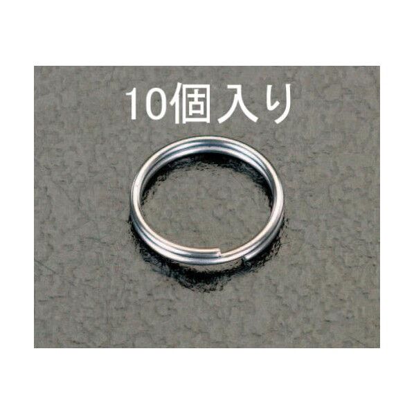 1.2x10mm[ステンレス製]2重リング[10個]