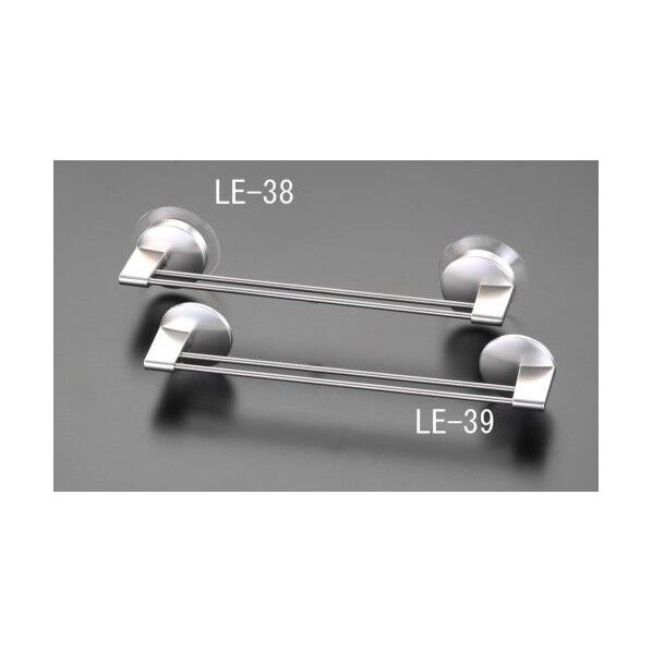 [吸盤式]タオル掛け 254mm EA638LE-38