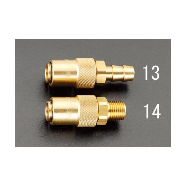 1/4PTタケノコ型ソケット(金型用) EA141AM-14 1