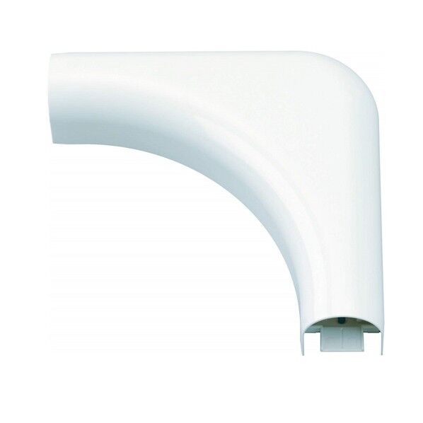 給水・給湯用配管化粧カバー(屋内用) 《リフォームダクトJD》 平面エルボカバー90°(大曲り) JKE-20J 1点