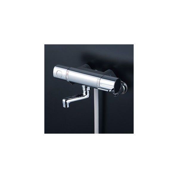 サーモスタット式シャワー80mmパイプ付 寒冷地対応