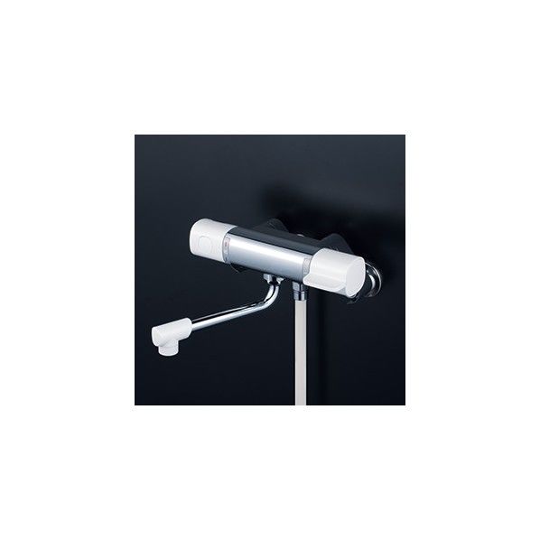 サーモスタット式シャワー ワンストップシャワー付240mmパイプ付 寒冷地対応 FTB100KWPFR2 1個