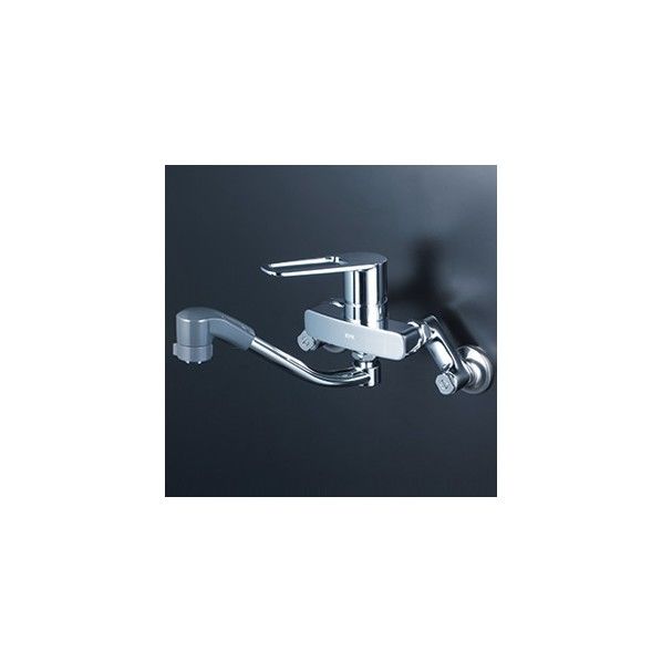 シングルレバー式シャワー付混合栓 寒冷地対応