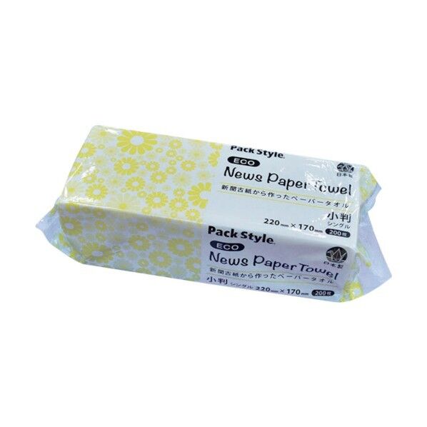 ニュ-スペーパータオル 小判リサイクル 555939 1点x42個