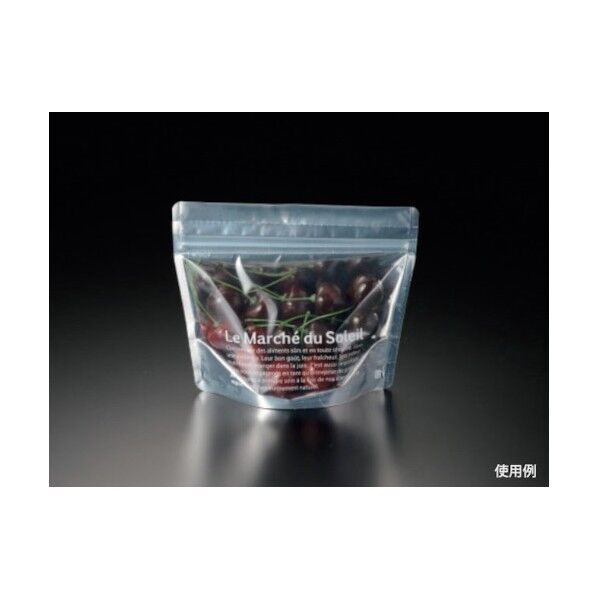 チャック付スタンド袋 1614銀マルシェ 562725 1点x3000枚