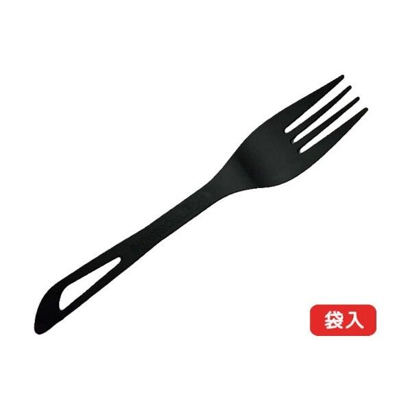 CPLAフォーク165 黒 単袋入 624039 1点x1000本
