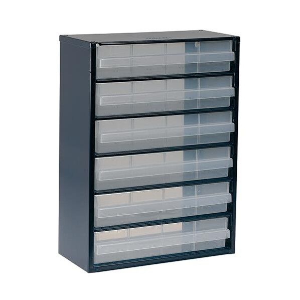 1列-6段パーツキャビネット EA661BB-3 1