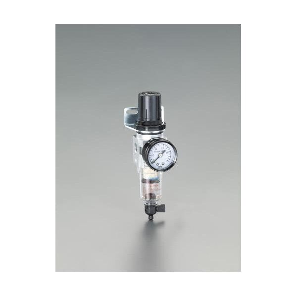 1/4 PTエアーレギュレーター付フィルター EA153AB-4 1