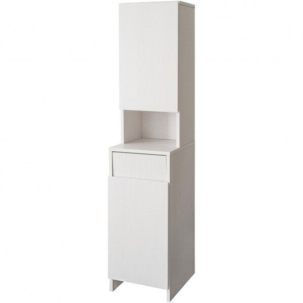 宮武製作所 サニタリーチェスト Allonge(アロンジェ) 幅35×奥行き41.8×高さ160cm ホワイト SH-1600_WH 1台...