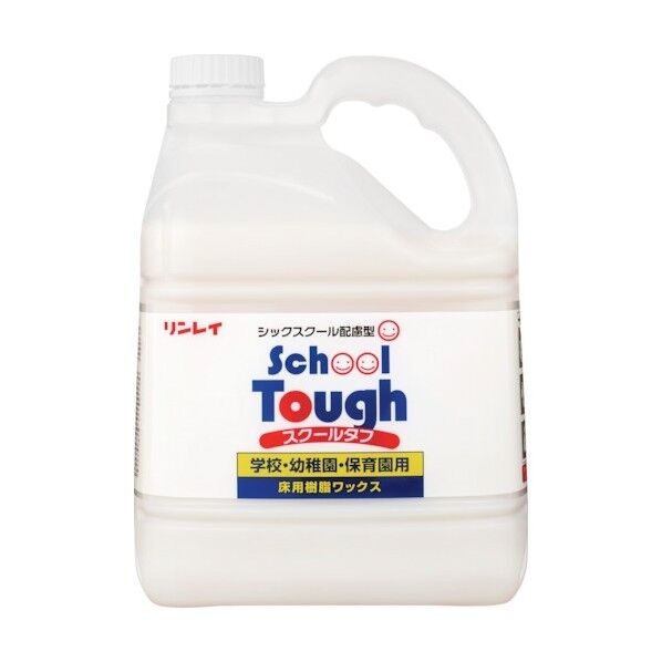 学校用樹脂ワックス スクールタフ 4L エコボトル 678814 1本x3本