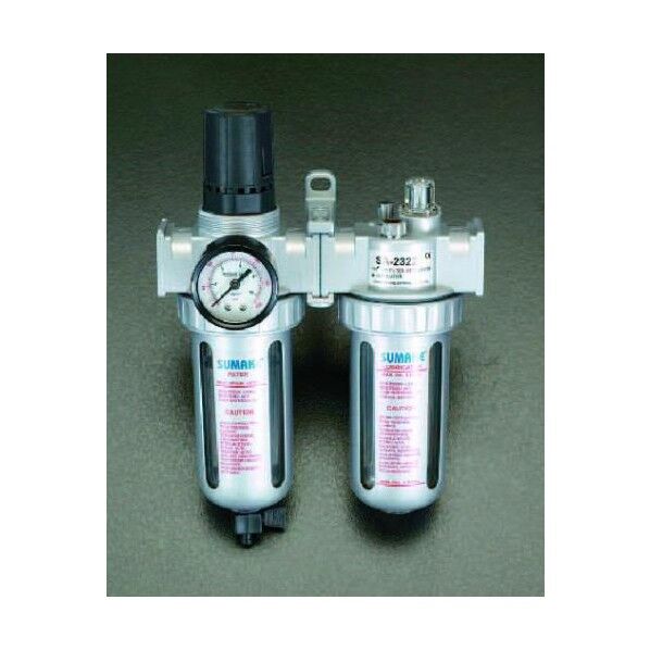 1/4 PTレギュレーター付フィルタールブリケータ EA153AG-2 1