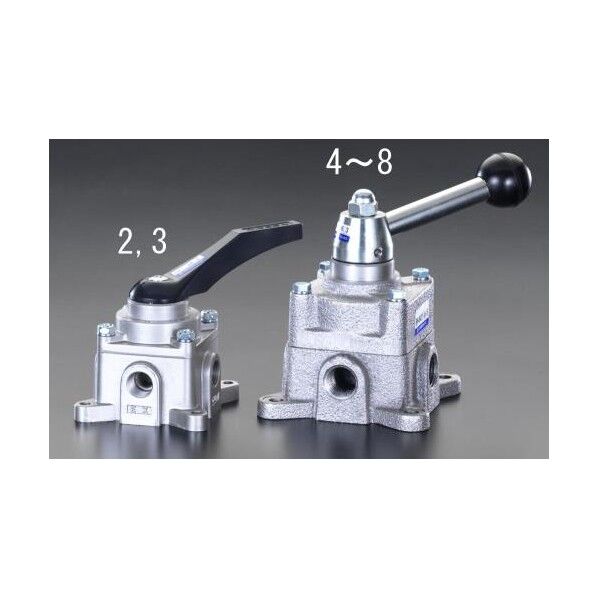 4方向手動切替バルブ 1/4 RC EA153EA-2