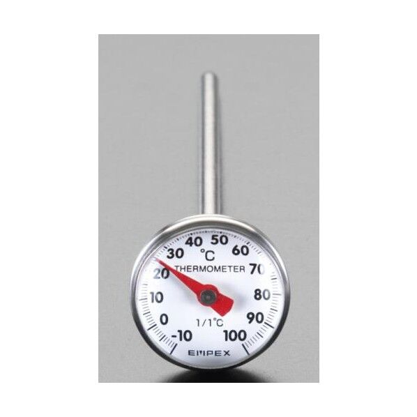 バイメタル温度計