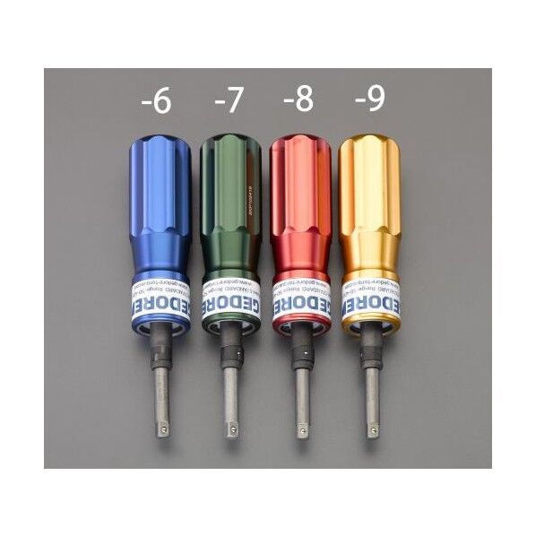 6-406CN.M［リミット］トルクドライバー 青 EA723HH-6 1