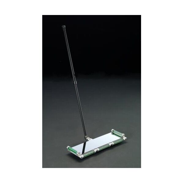 LEDライト付ステンレス点検ミラー 150×490mm EA724BB-22 1