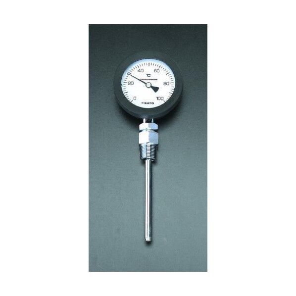 バイメタル式温度計