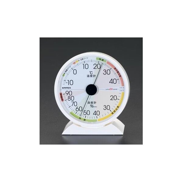 132x121x50mm温度・湿度計