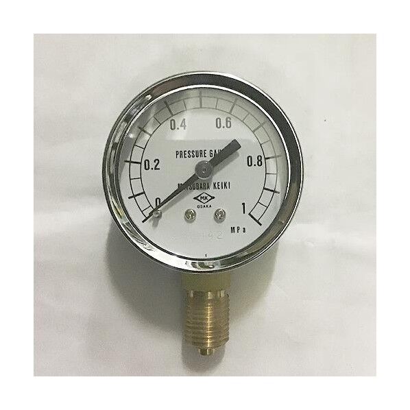 50mm[0-1.0MPa]圧力計 EA729BA-10 1