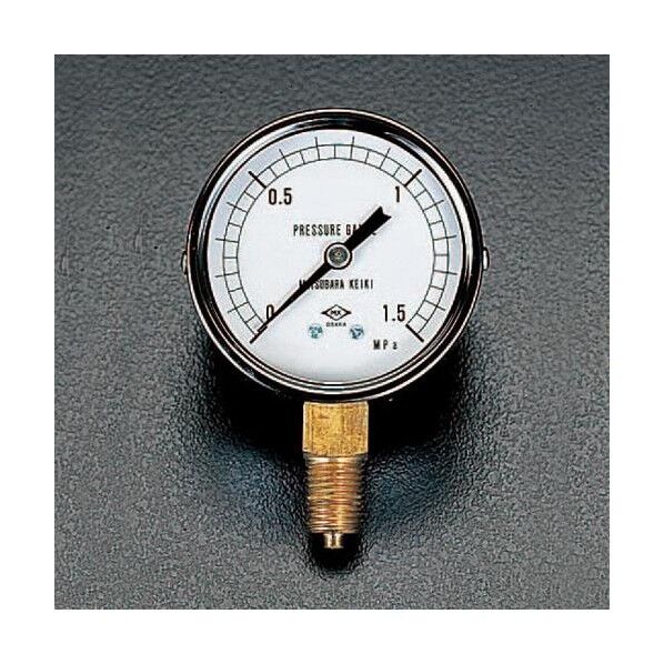 60mm[0-5.0MPa]圧力計 EA729BB-50 1