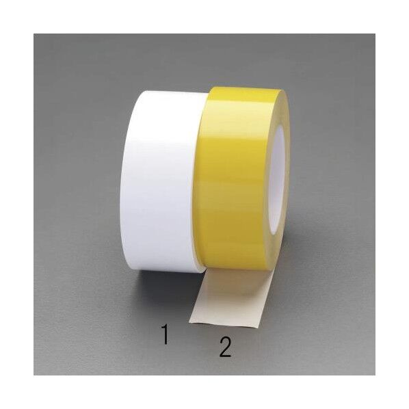 ラインテープ(クリーンルーム用) 50mmx50m 白 EA944PD-1