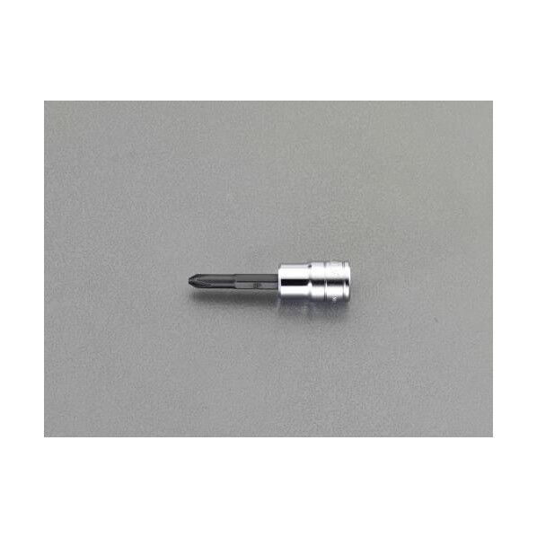 3/8 sqx#2ドライバービットソケット L1:37mm、L2:66mm、D:17mm EA618PS-2 1