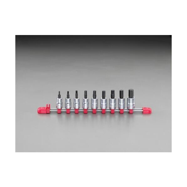 3/8 sqショートHexビットソケットセット EA618PX