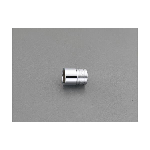 1/2 sqx24mmソケット(六角) S:24mm、D1:32.5mm、D2:28.5mm、H:12mm、L:36mm、l:20mm EA618RK-24 1個