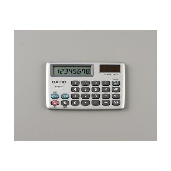 8桁カード型電卓