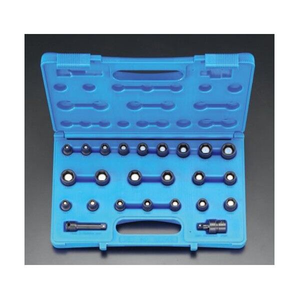 M付/インパクトソケット(メトリック･インチ) 3/8 sq EA164CP-7 1