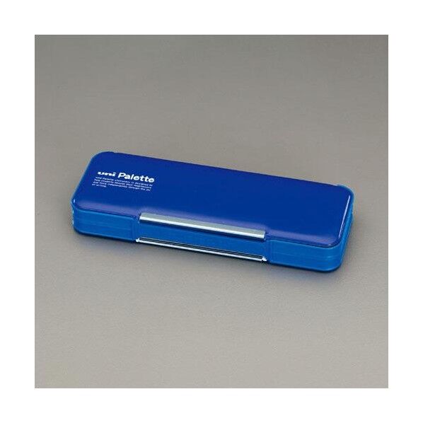 86x234x32mm両開き式ペンケース[青]