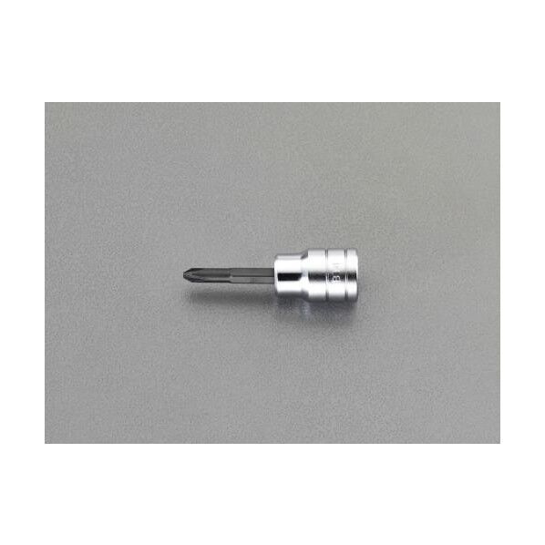 1/2 sqx#2ドライバービットソケット L1:37mm、L2:70mm、D:22mm EA618RS-2 1