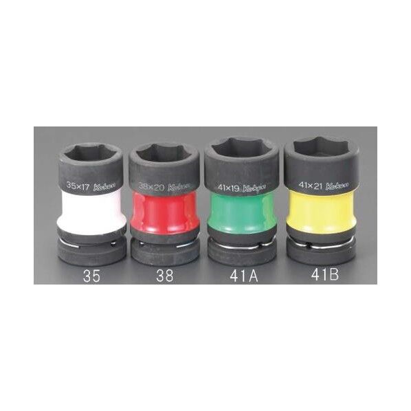 リヤホイルナットソケット 1 sq×41×21mm EA164FK-41B