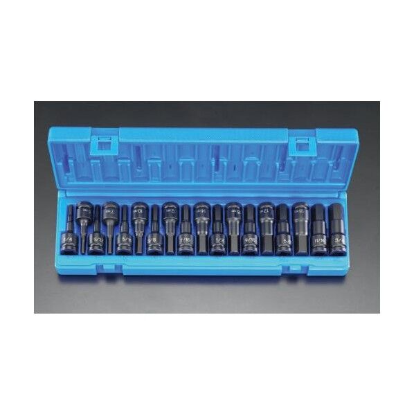 インパクトソケット［INHEX］(メトリック･インチ) 1/2sq EA164DV-20 1