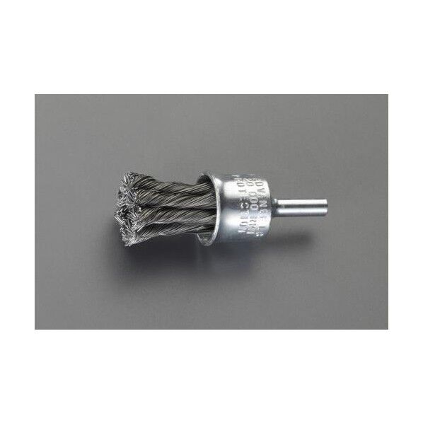 軸エンド型軸付ブラシ(スチール製)