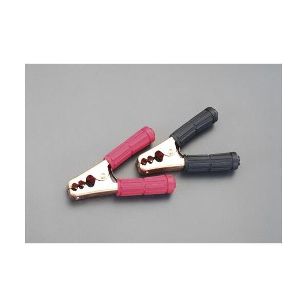 100A充電用クリップ 赤・黒 EA812JY-42 1