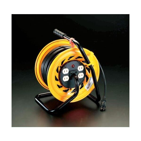 コンセント固定型リール 100V×30m EA815DA-1 1