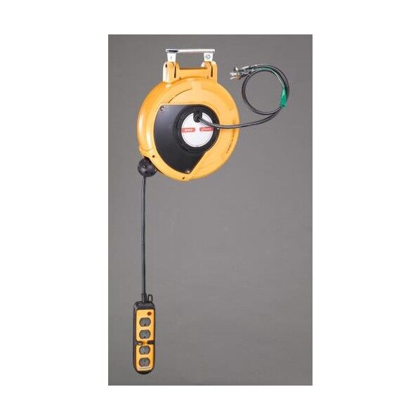 125V×15A自動巻リール付コンセント 10m EA815SS-3A 1