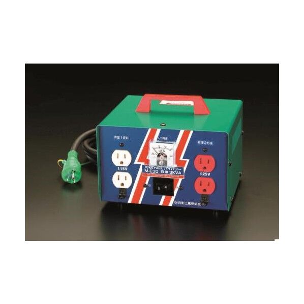 3KVA[115V/125V]昇圧トランス