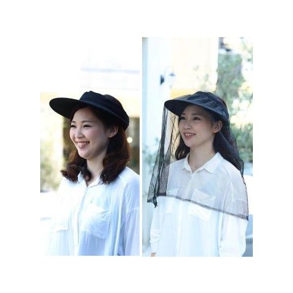 虫よけサンバイザー 1個