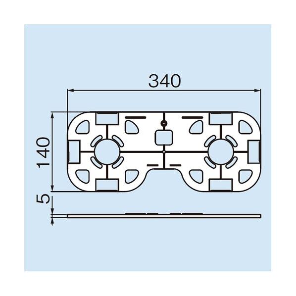 因幡電工 JMB用スペーサー JMBS-13 1個...